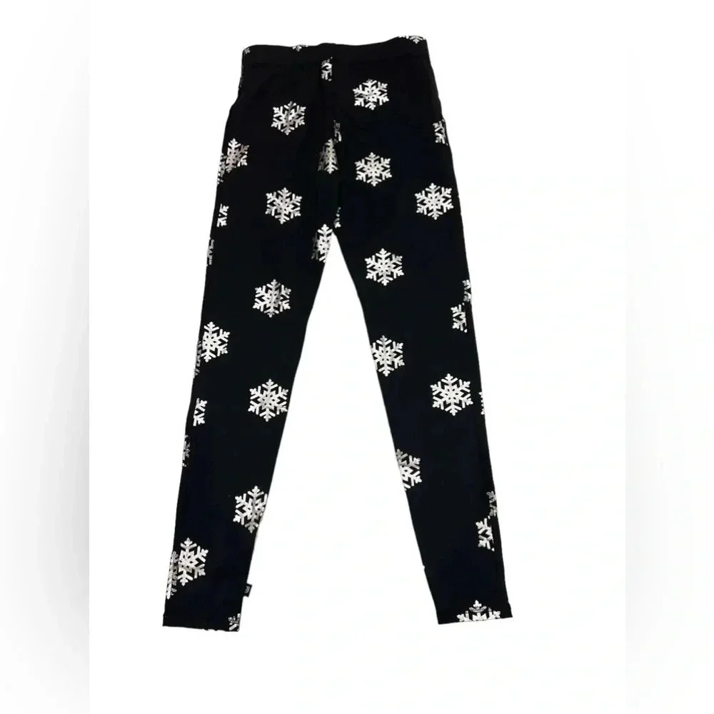 NWT Terez Girls Foil Printed Leggings
